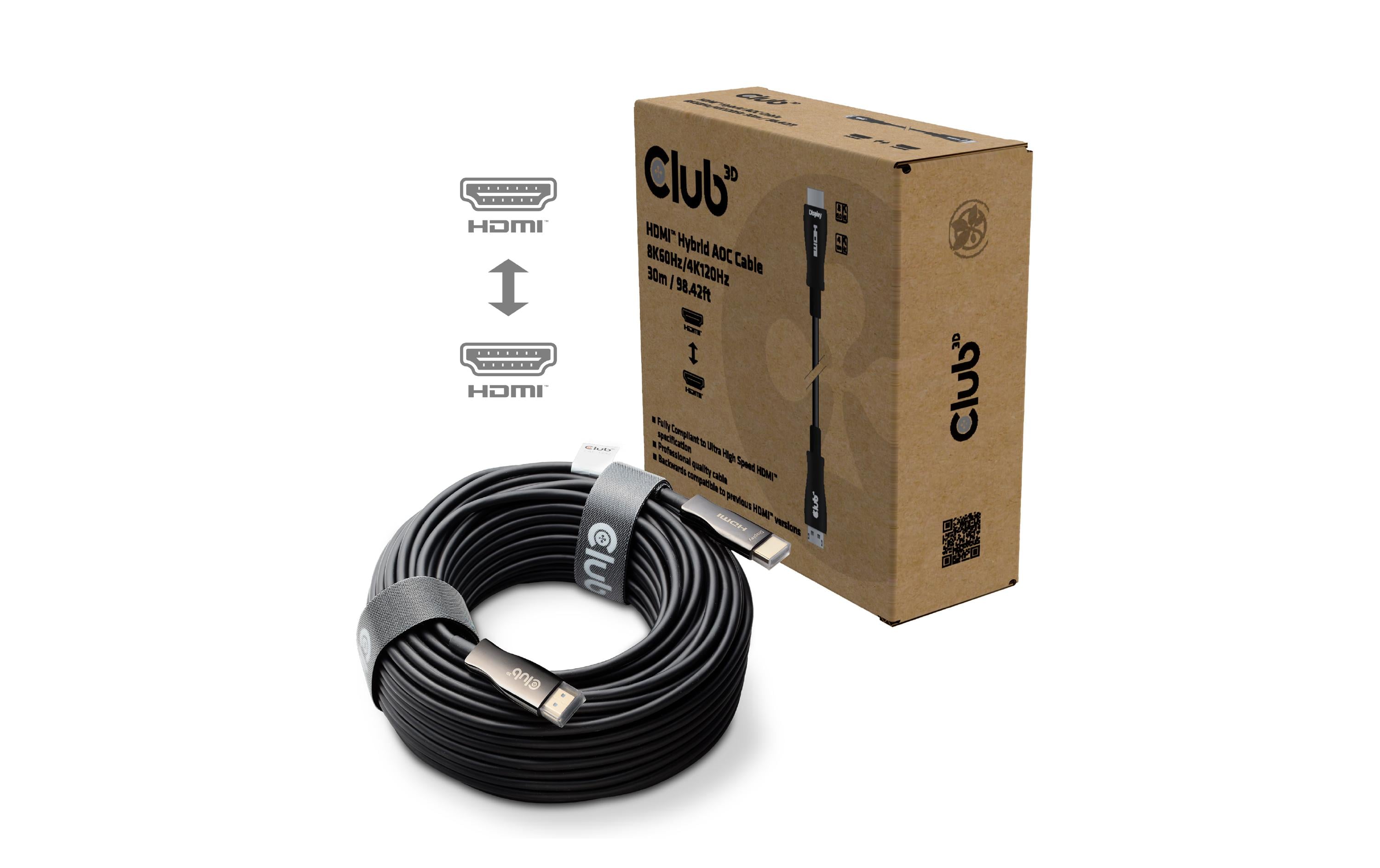 Optisches Kabel CAC-1392 lub HDMI - HDMI, 30 m<br>Aktive optische Hybrid-HDMI-Hochgeschwindigkeitskabel