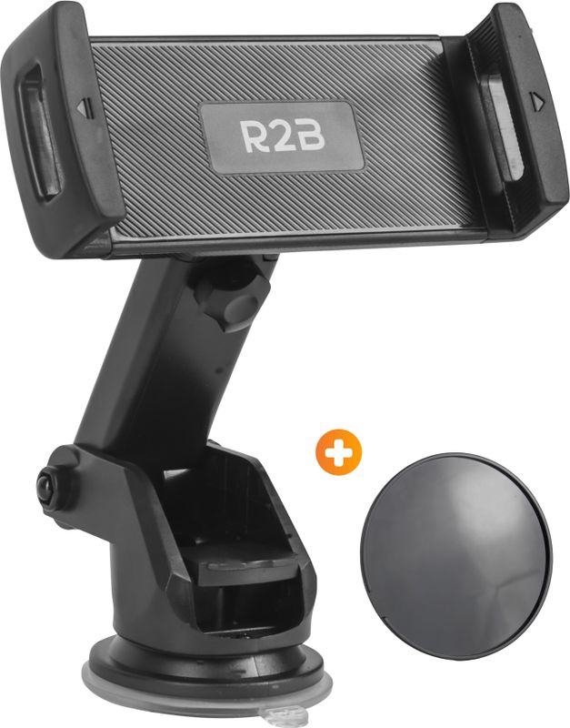 R2B - Ede - Tablet- en Telefoonhouder - Dashboardpad - Raam en Dashboard