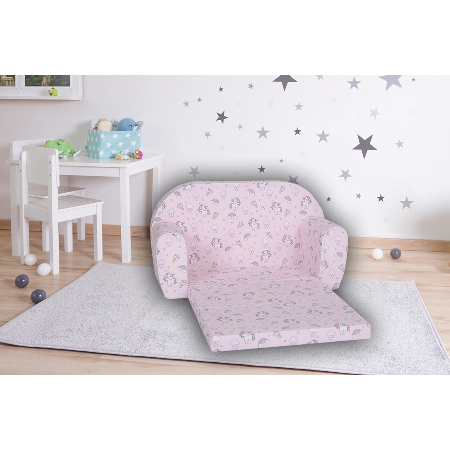 knorr toys® Kindersofa Rainbow Unicorn