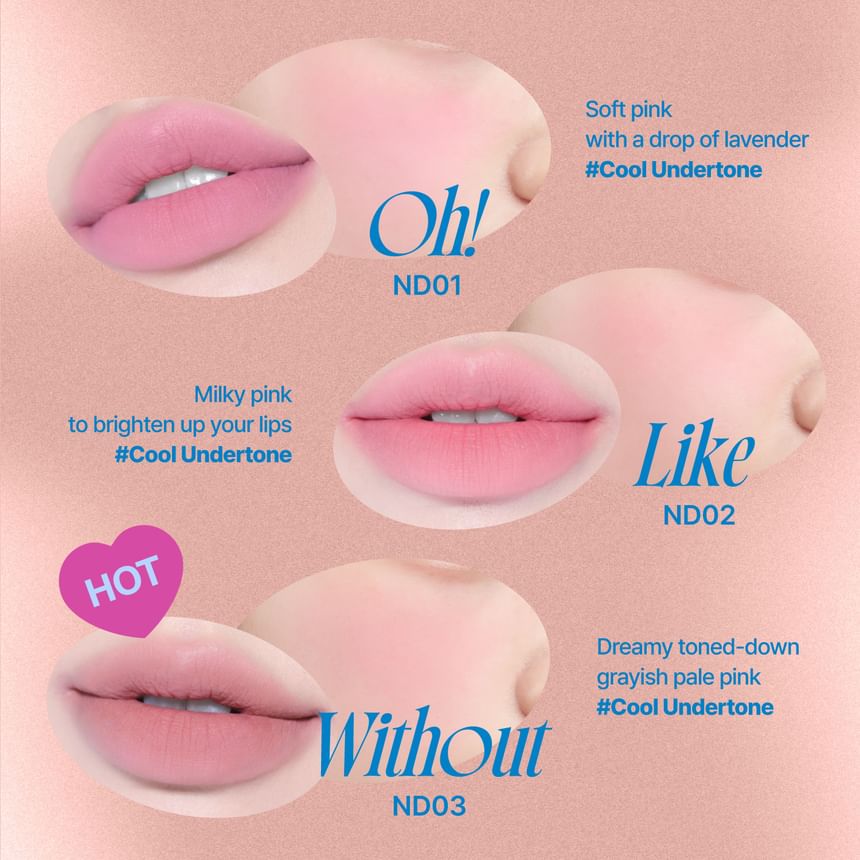 fwee - Lip&Cheek Blurry Pudding Pot - 35 kleuren