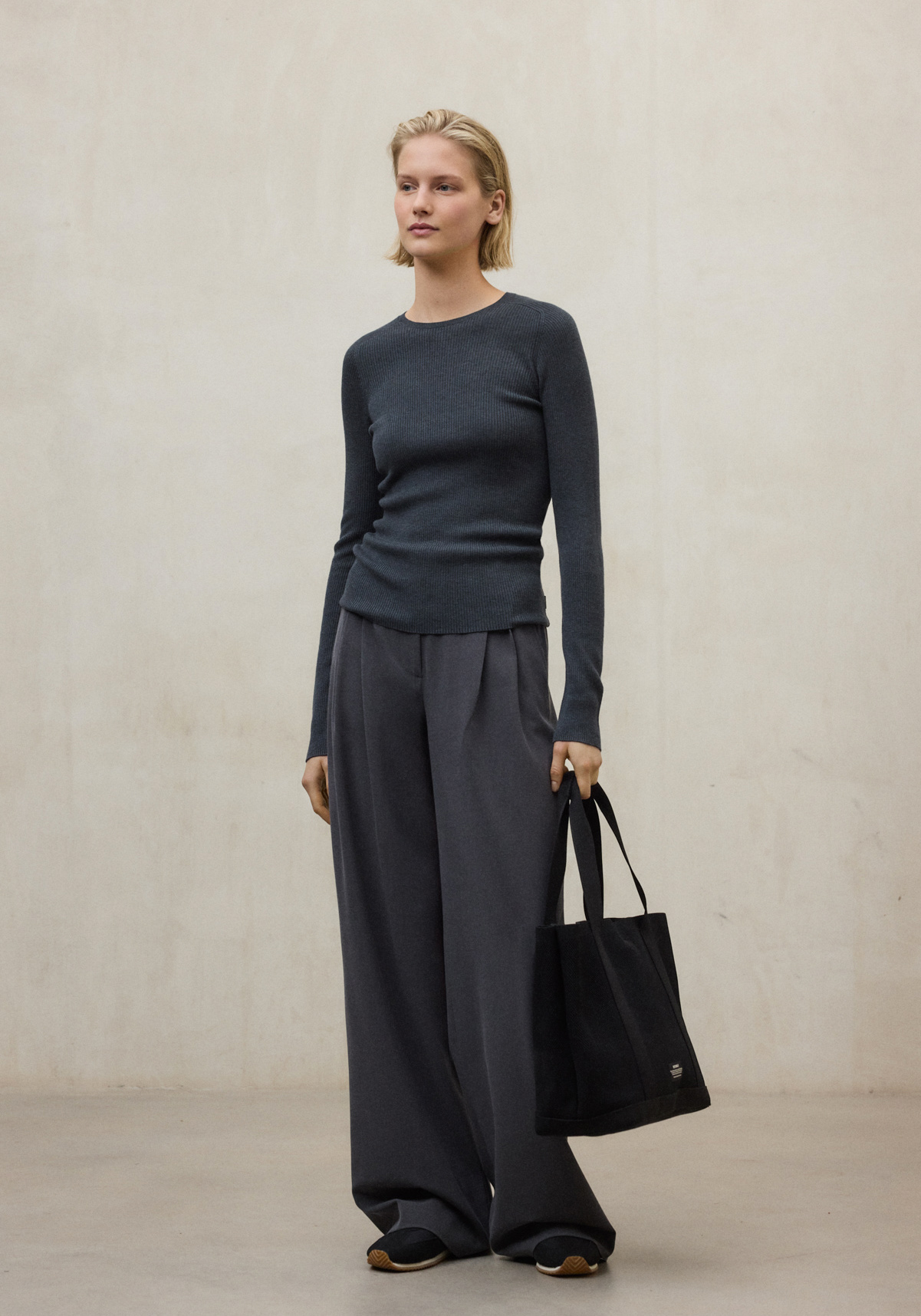 Ecoalf Wollpullover Lily Knit Storm Blue