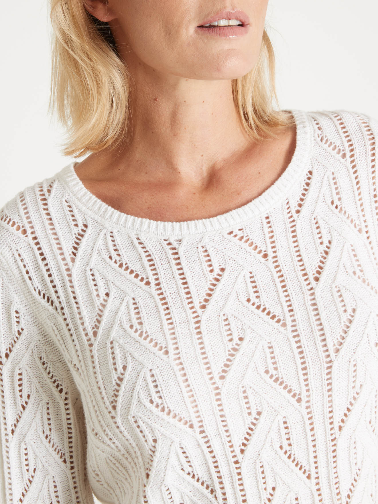 Pull en maille fantaisie