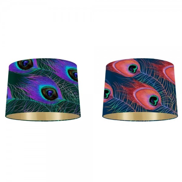 Écran de lampe polyester (2 pcs) (40 x 40 x 25 cm)