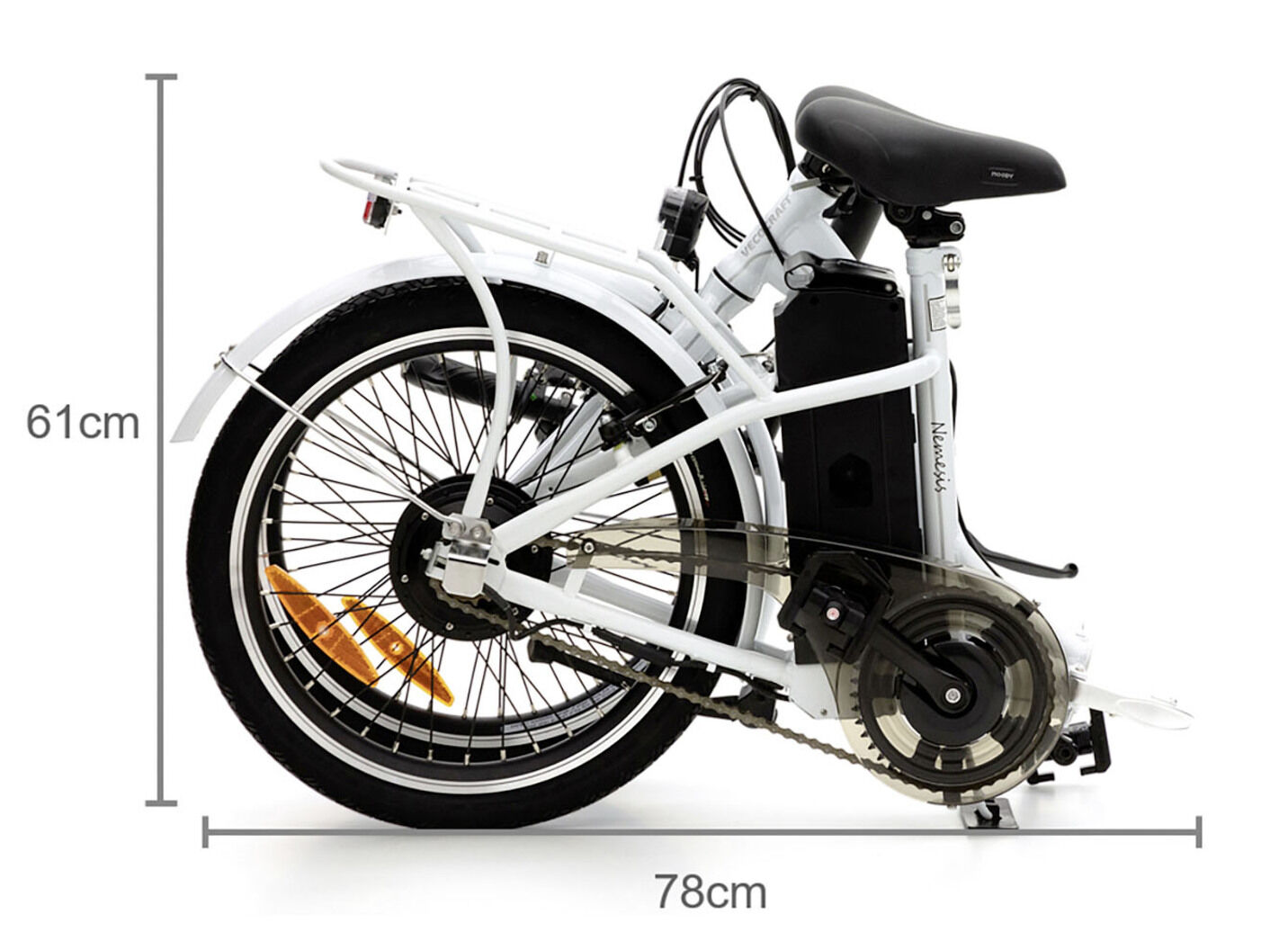 Falt-E-Bike von Verocraft mit Stahl-Faltrahmen