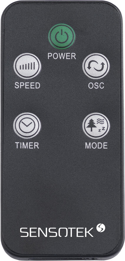 Sensotek Ventilator | Tower Fan ST 550 blæser Sort