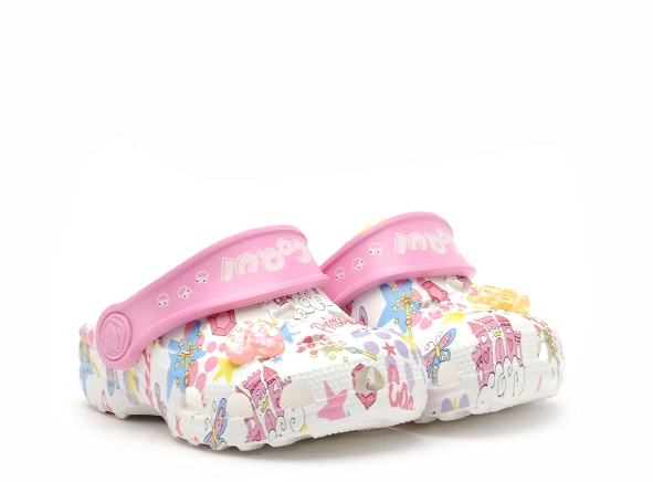 Coqui mules et sabots enfant 8701 251 3206 blanc
