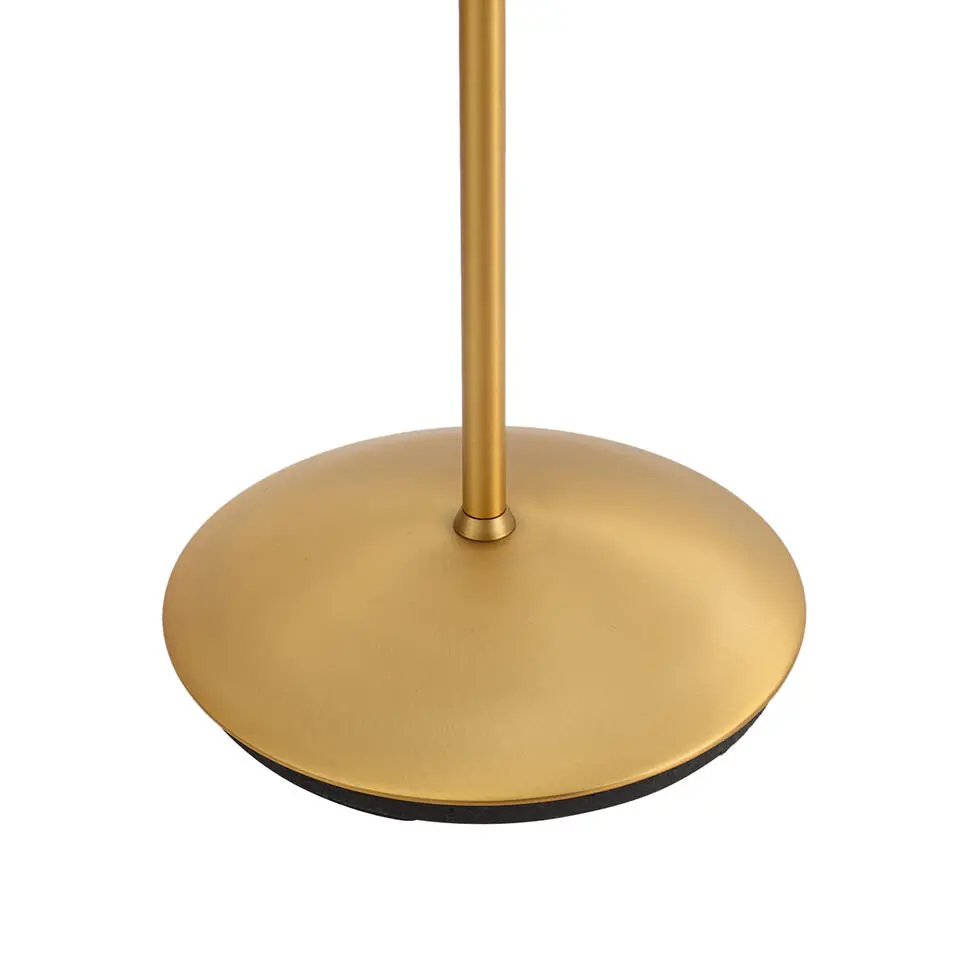 Qazqa vloerlampen waldorf bruin geïntegreerde led
