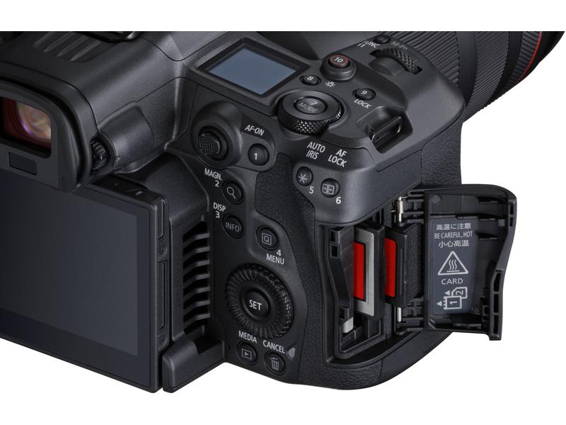 Canon Fotokamera EOS R5 C AV PRO CFexpress SE 512 GB Professionelle Systemkamera für Fotografen und Videoproduzenten mit CFexpress Typ B Speicherkarte