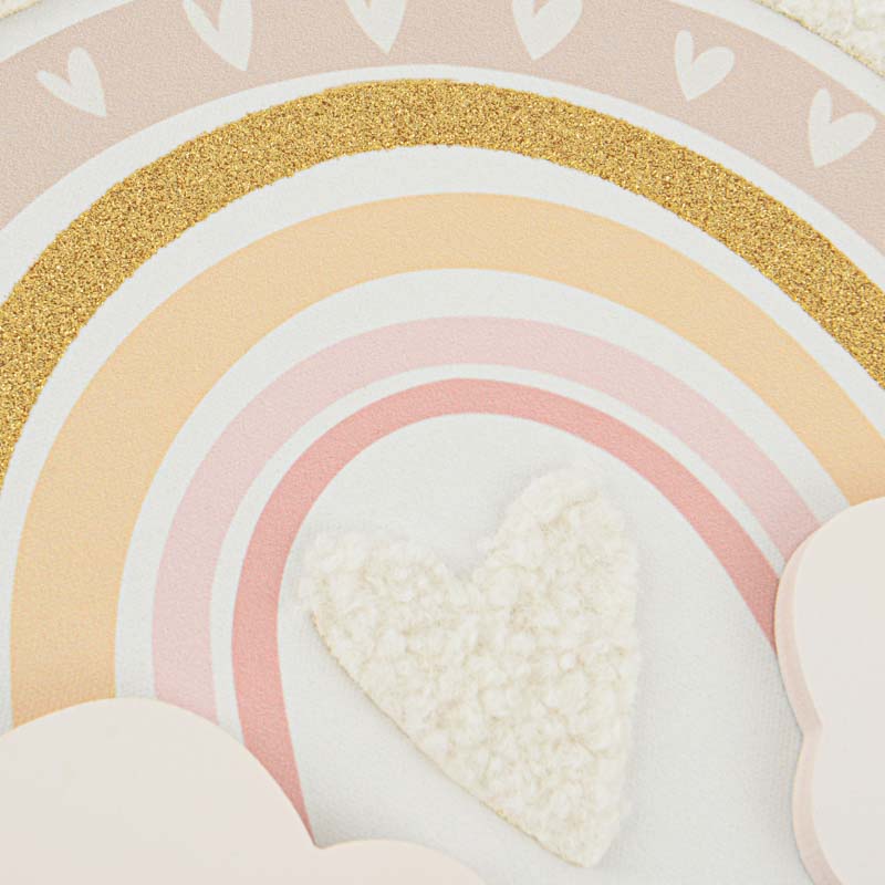 Toile encadrée 3D 'Rainbow'