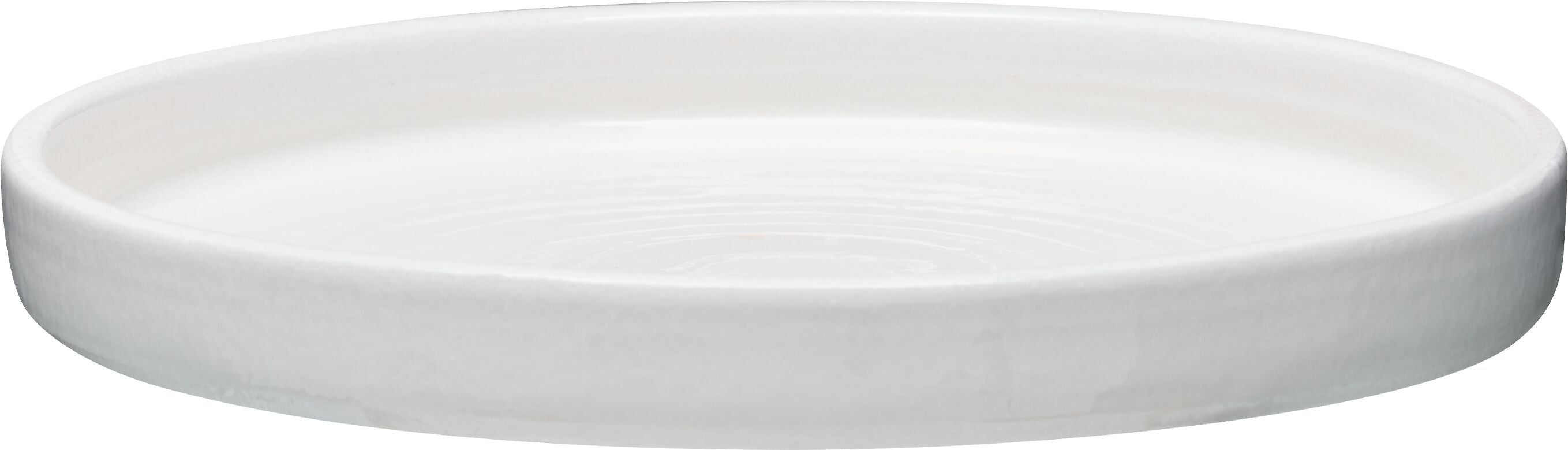 SU AMAYA Untersetzer weiss 23x2cm - Weiss / H: 3.0 cm