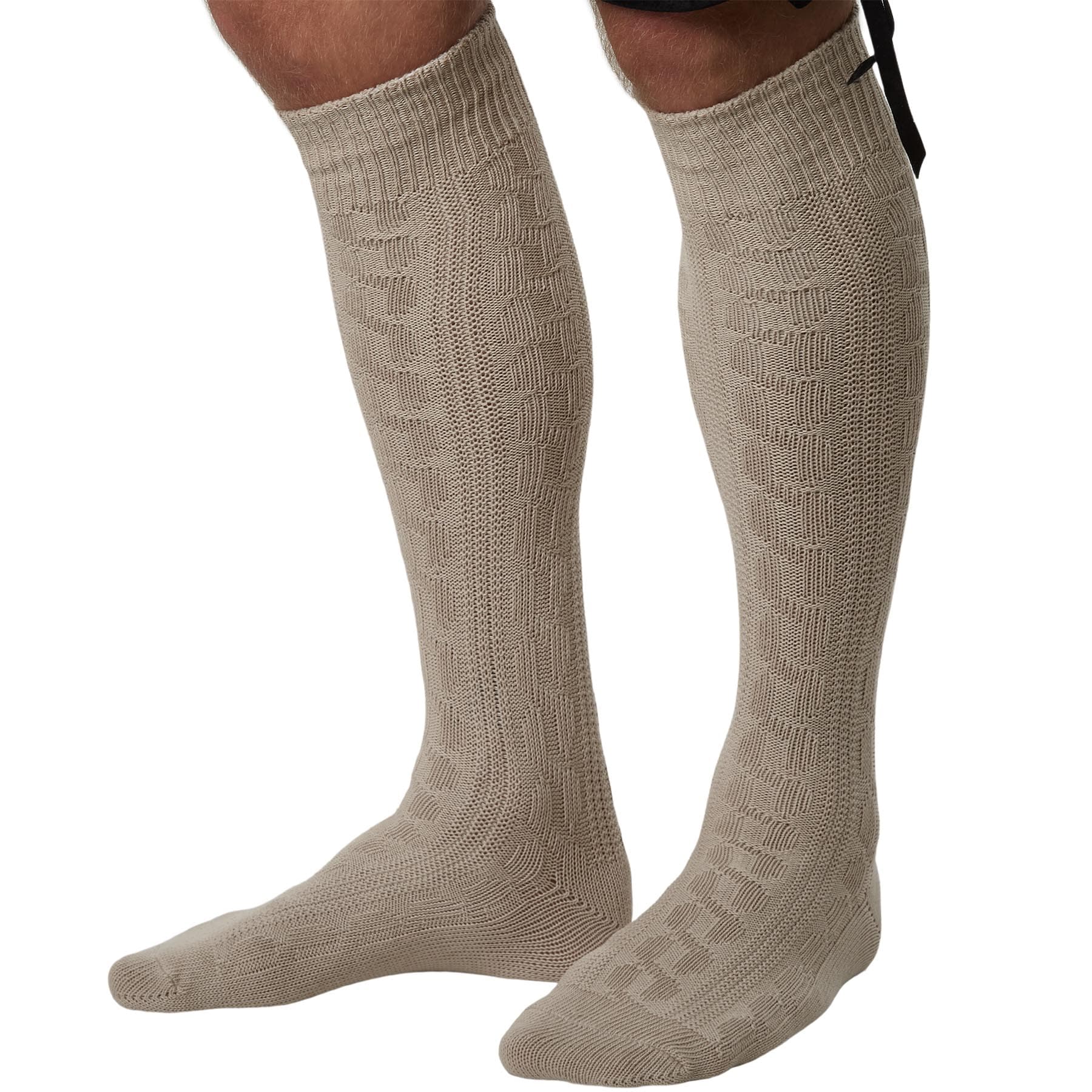 tectake® Kniestrümpfe beige