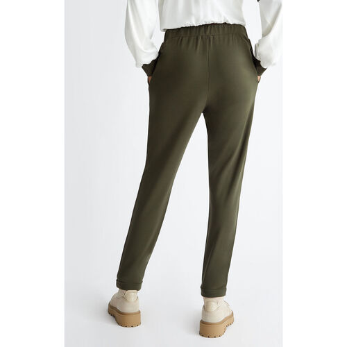 Liu Jo - Pantalón de punto Verde