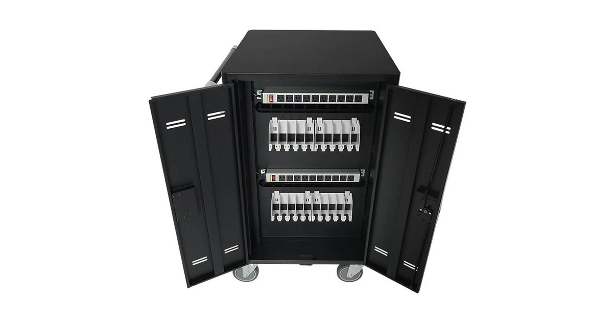 DSILeba Futura 20 laptopkar - 20 Devices  (Zwart)