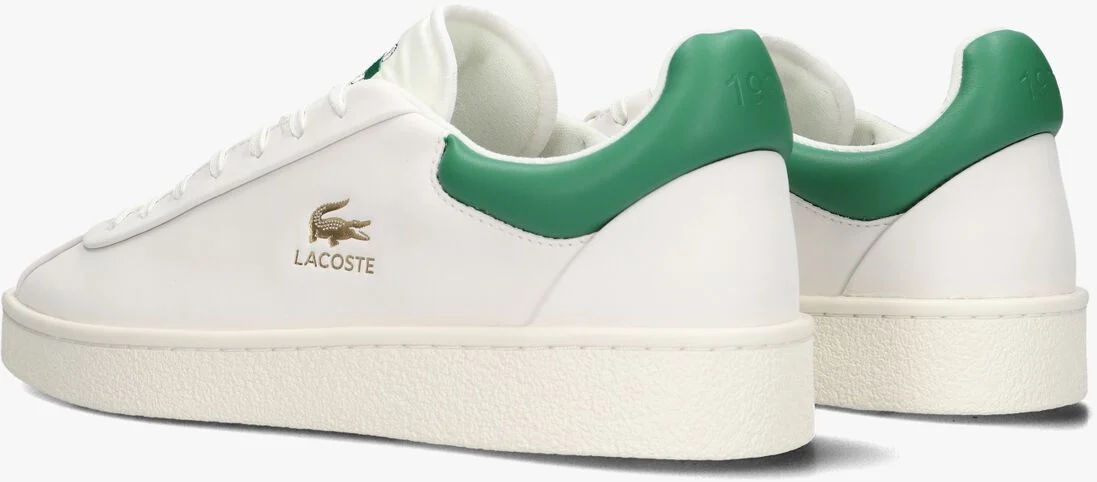 LACOSTE witte lacoste lage sneakers baseshot premium
