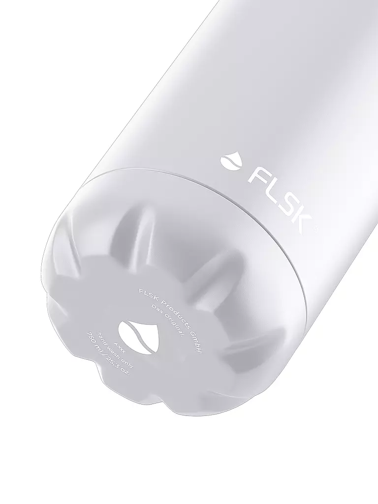 FLSK Isolierflasche - Thermosflasche 0,75l White weiss