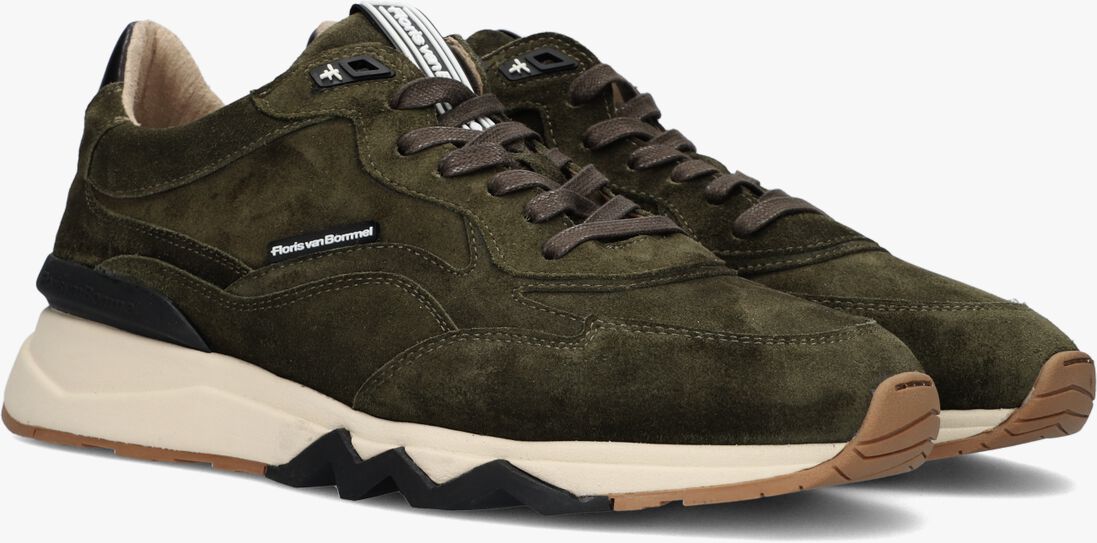 FLORIS VAN BOMMEL groene floris van bommel lage sneakers sfm-10136