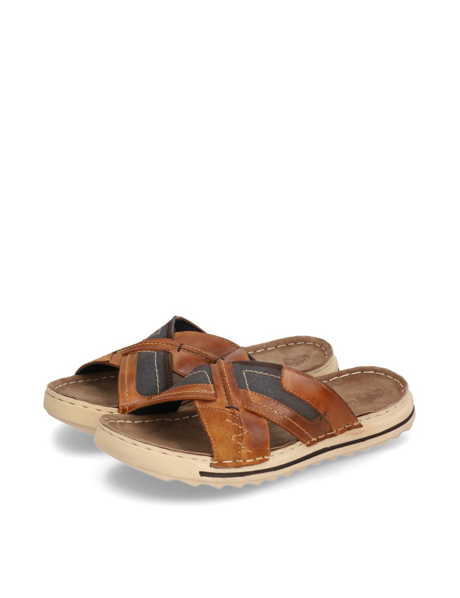 Lederkombi Pantoffel