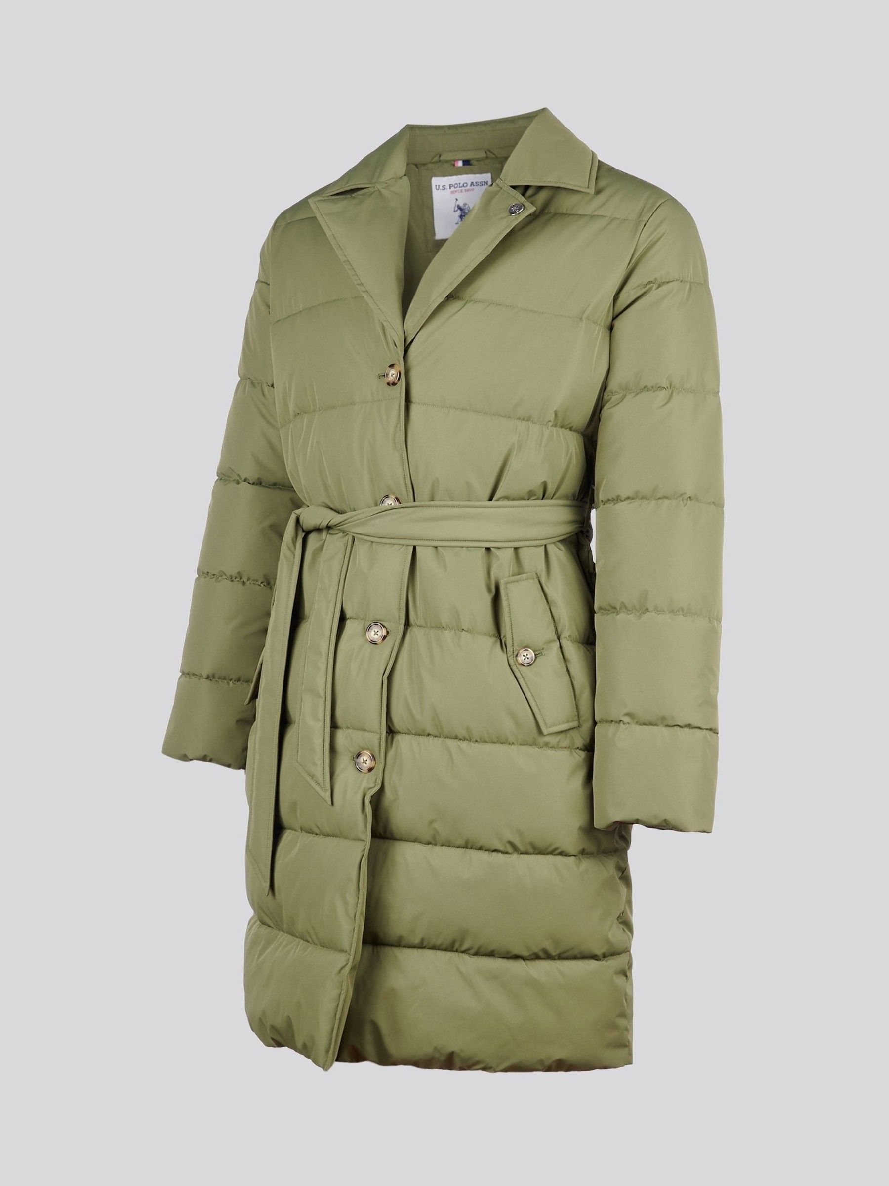 Groen - U.S. Polo Assn. Puffer Trench Coat