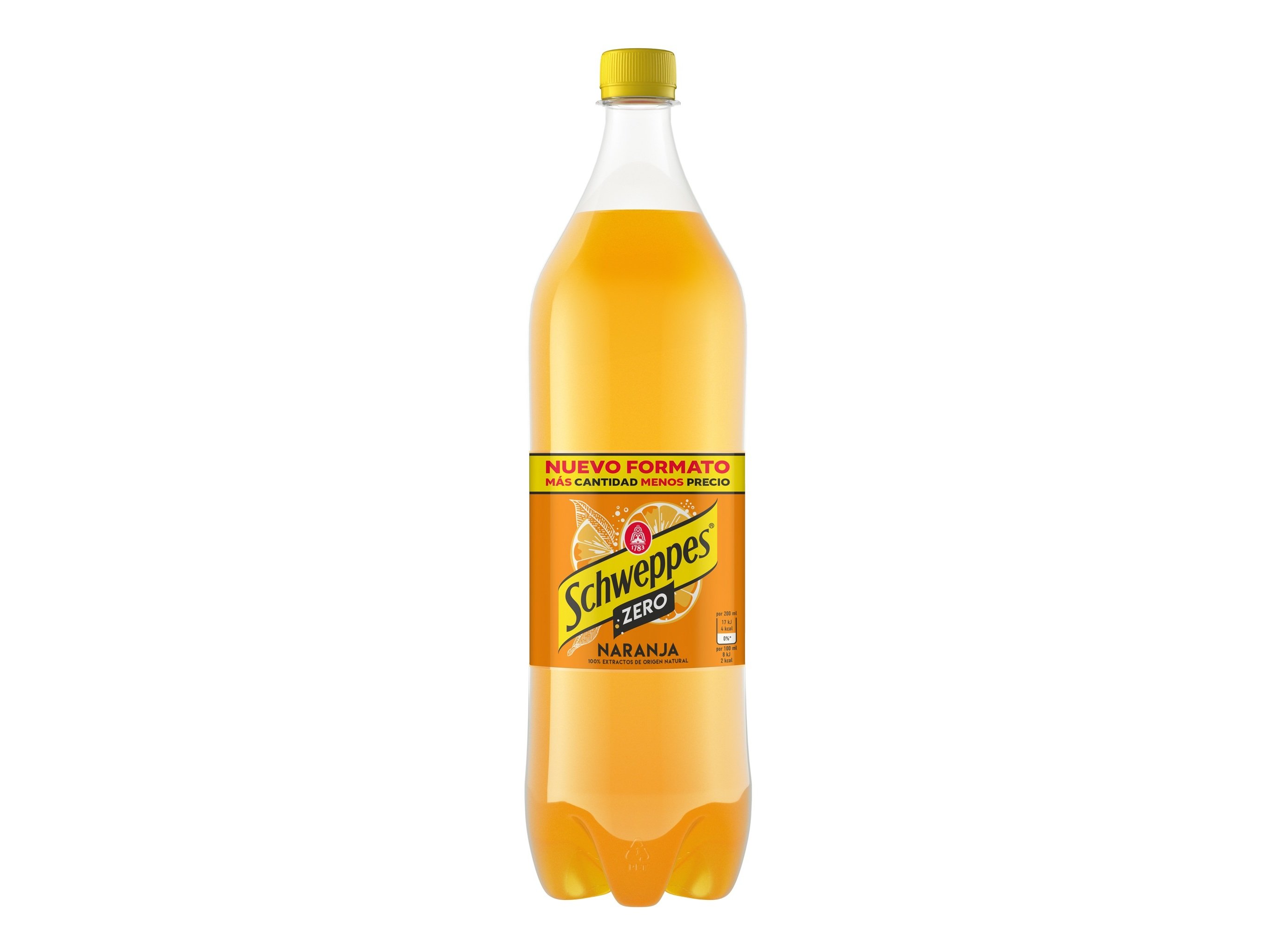 REFRIGERANTE COM GÁS SCHWEPPES LARANJA ZERO 1.5L