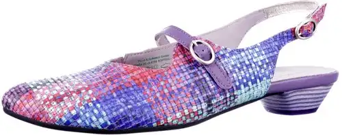 000941-9000 Think paars multi - maat 42 slingback paars multi - maat 42 Calandschoen