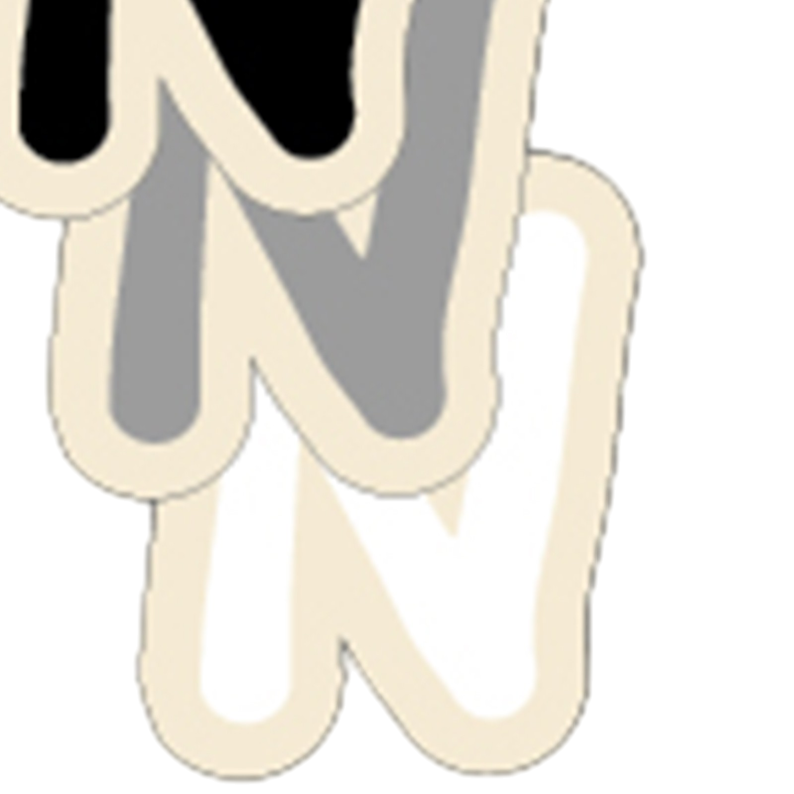 Buchstaben klein N