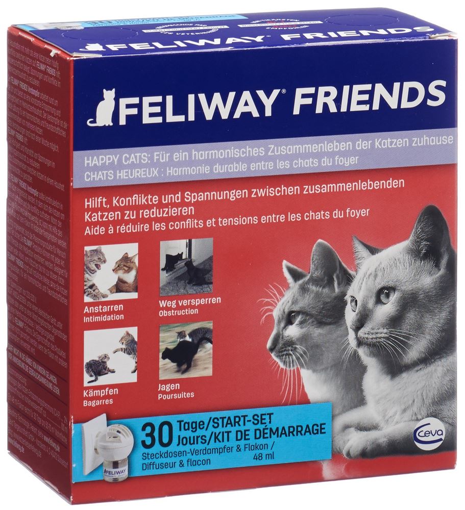 FELIWAY Friends Zerstäuber mit Nachfüllflasche 48ml 1 Stk