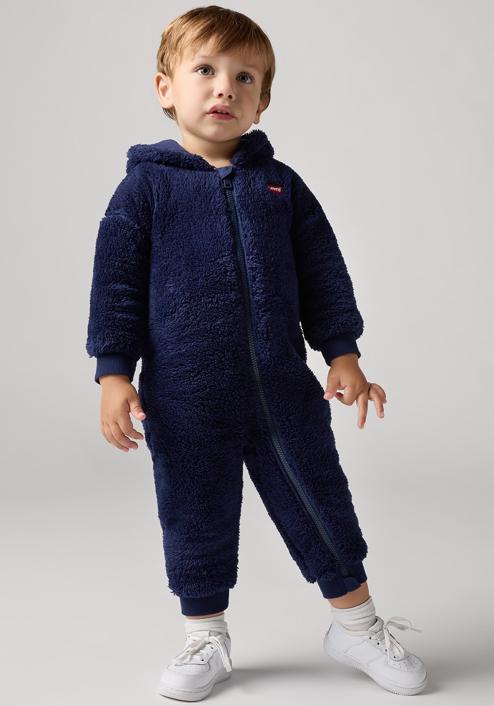 Levi's® Kids Overall »LVN BEAR SHERPA COVERALL«, aus kuscheligem Teddyplüsch