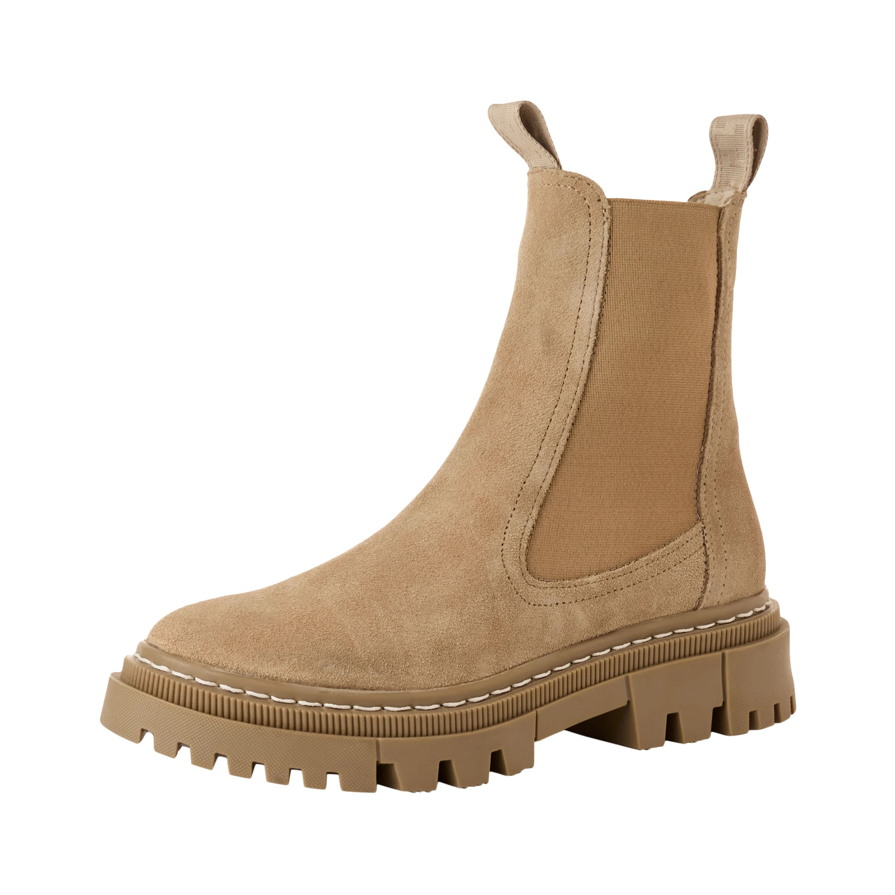 Bottines à elastique chelsea | Beige