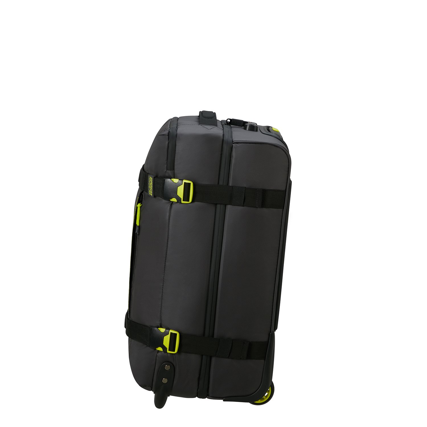 American Tourister Urban Track Duffle/Wheels S Coated black/lime