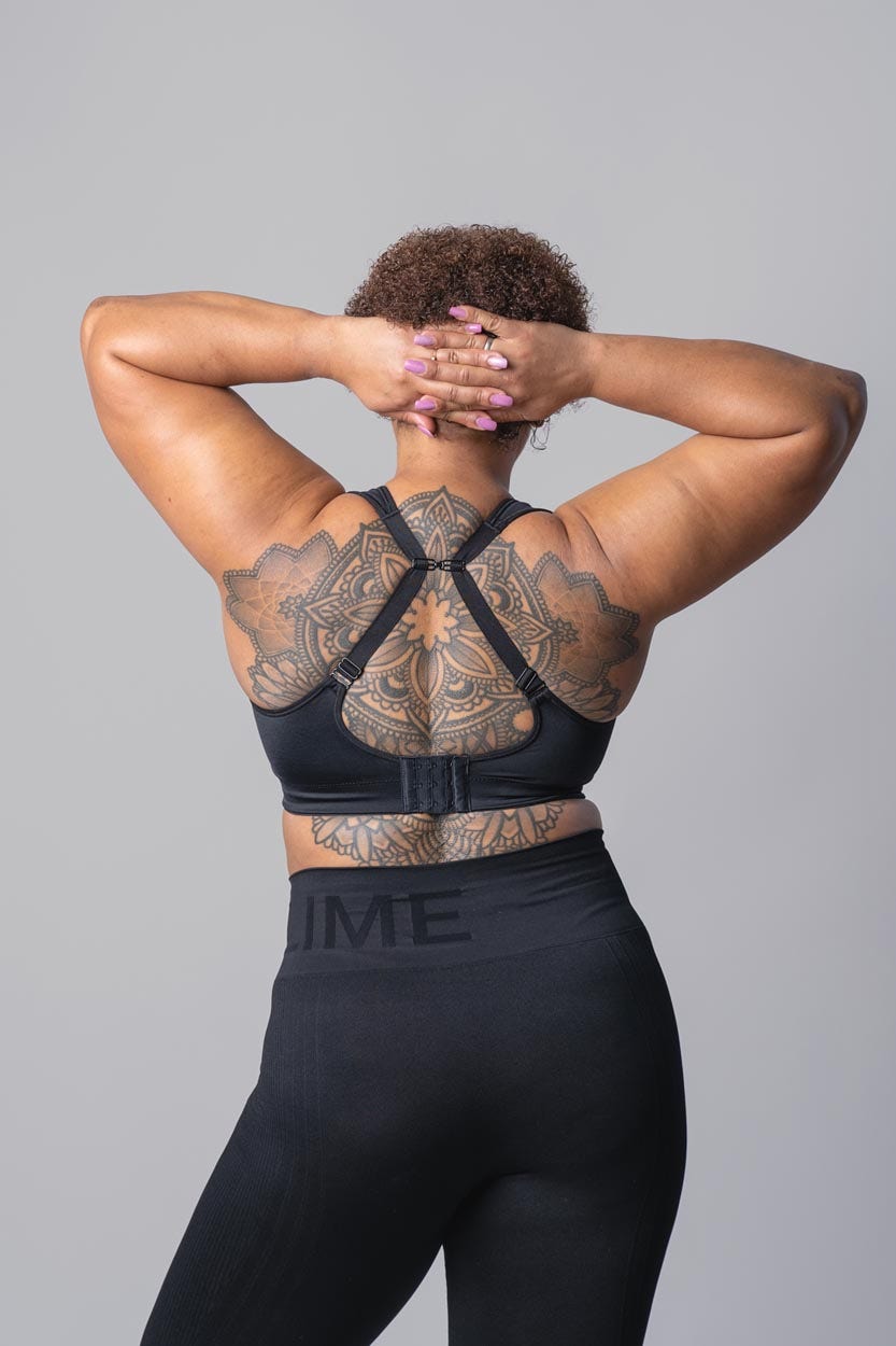 Pure Lime  Padded Athletic Sportbra