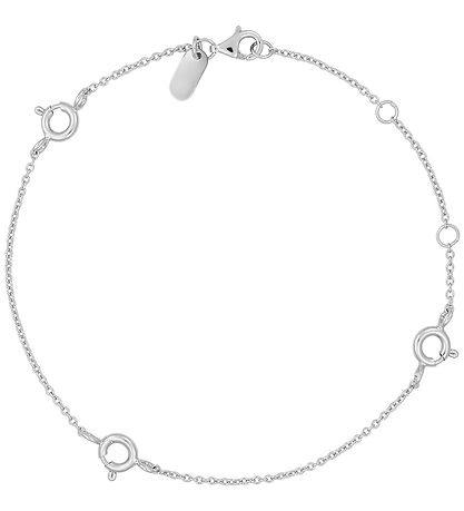 Design Letters Armband - Ruth Anchor Charm Lock - Silber