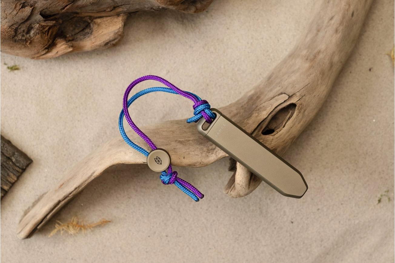 The James Brand The Warrick KN128975-10 Coyote Tan Desert Sky Bit Driver, multitool