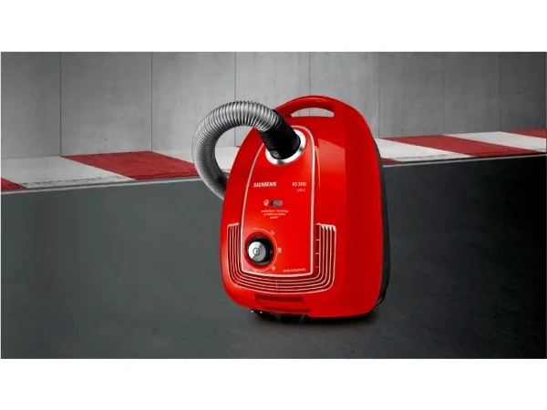 Siemens iQ300 Plus VSP3AAAA Limited Edition - Støvsuger - beholder - pose - ørkensol/sort