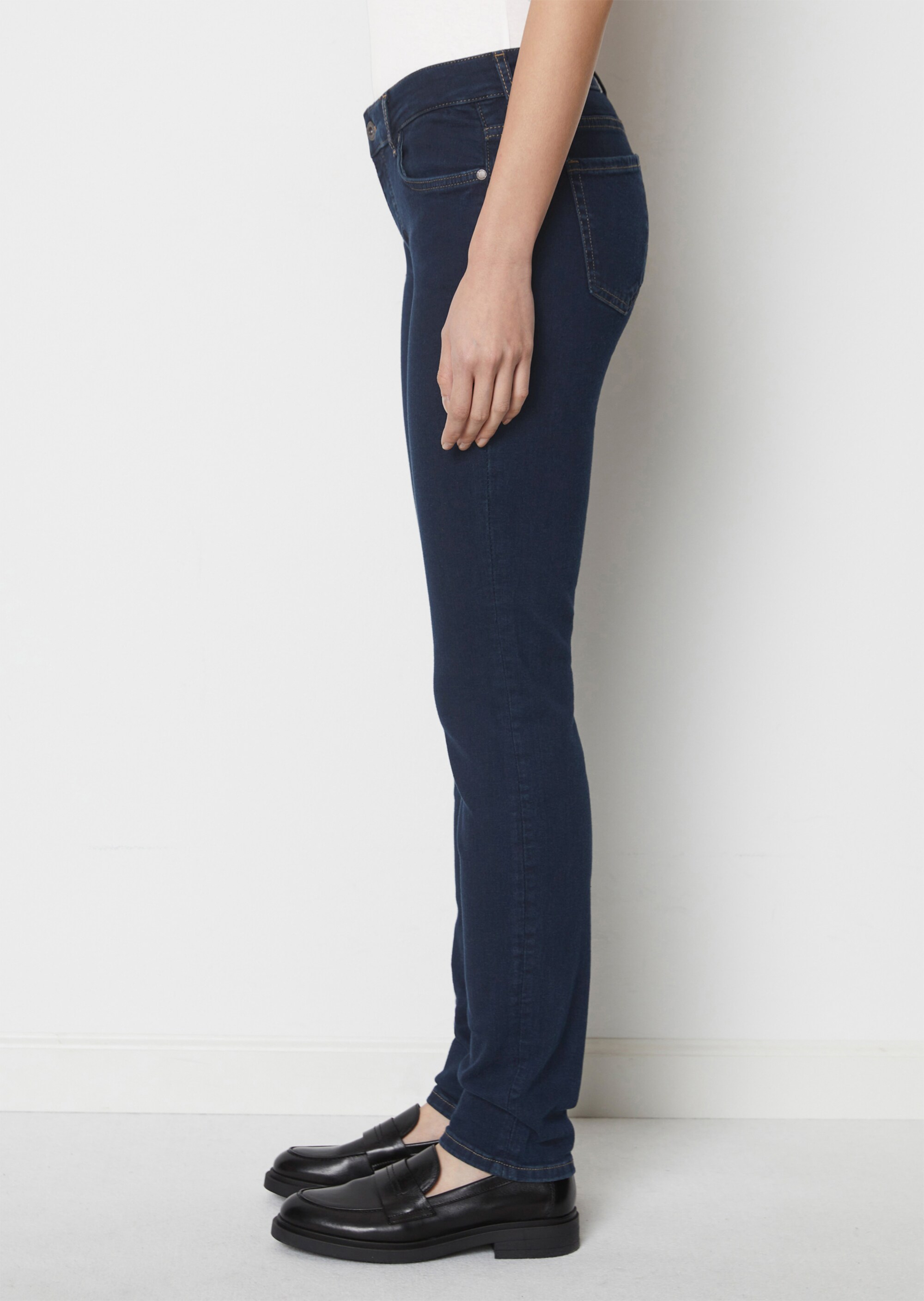 Jeans Modell ALBY slim aus stretchigem Bio-Baumwolle-Mix