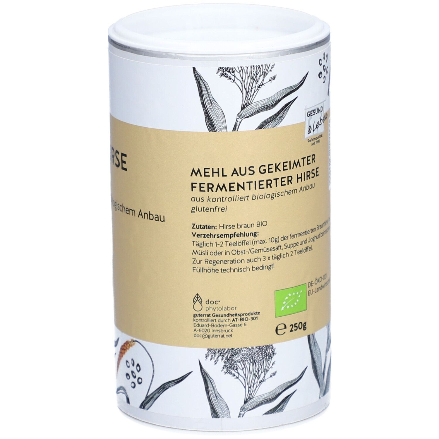 vitaldoc® BIO Braunhirse, frischgekeimt