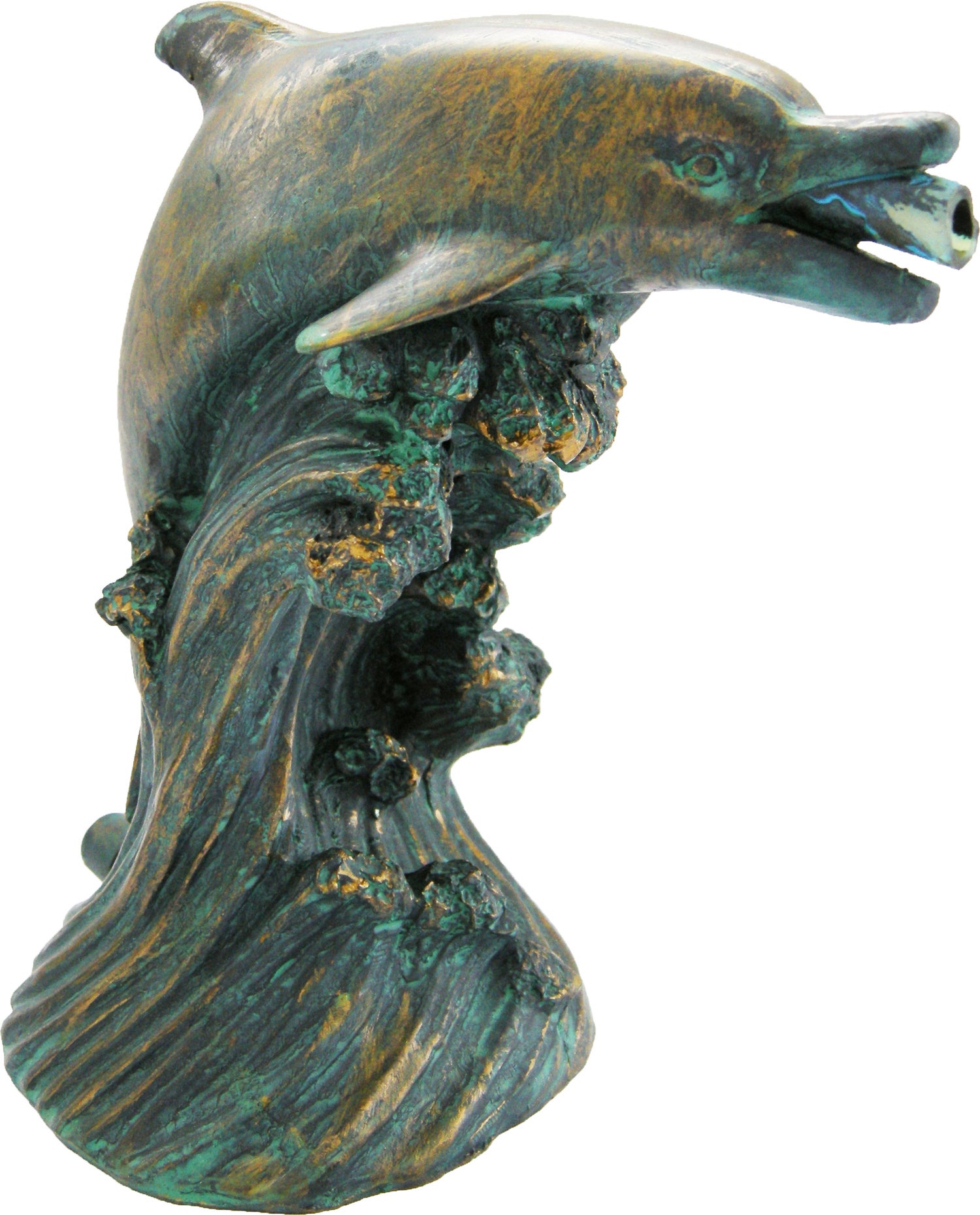 Ubbink spuitfiguur dolfijn 10 x 16 x 18 cm