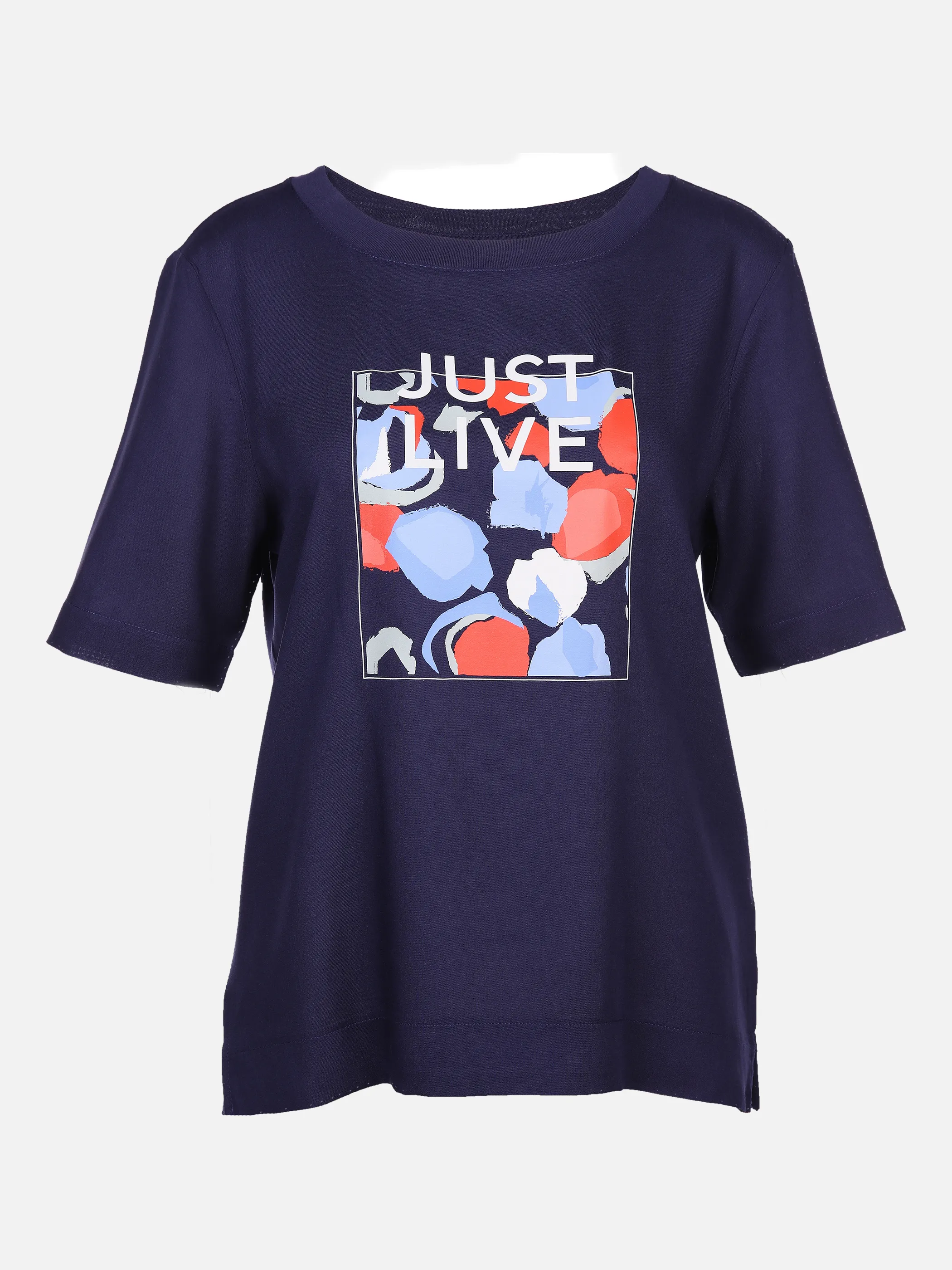Damen T-Shirt mit buntem Print