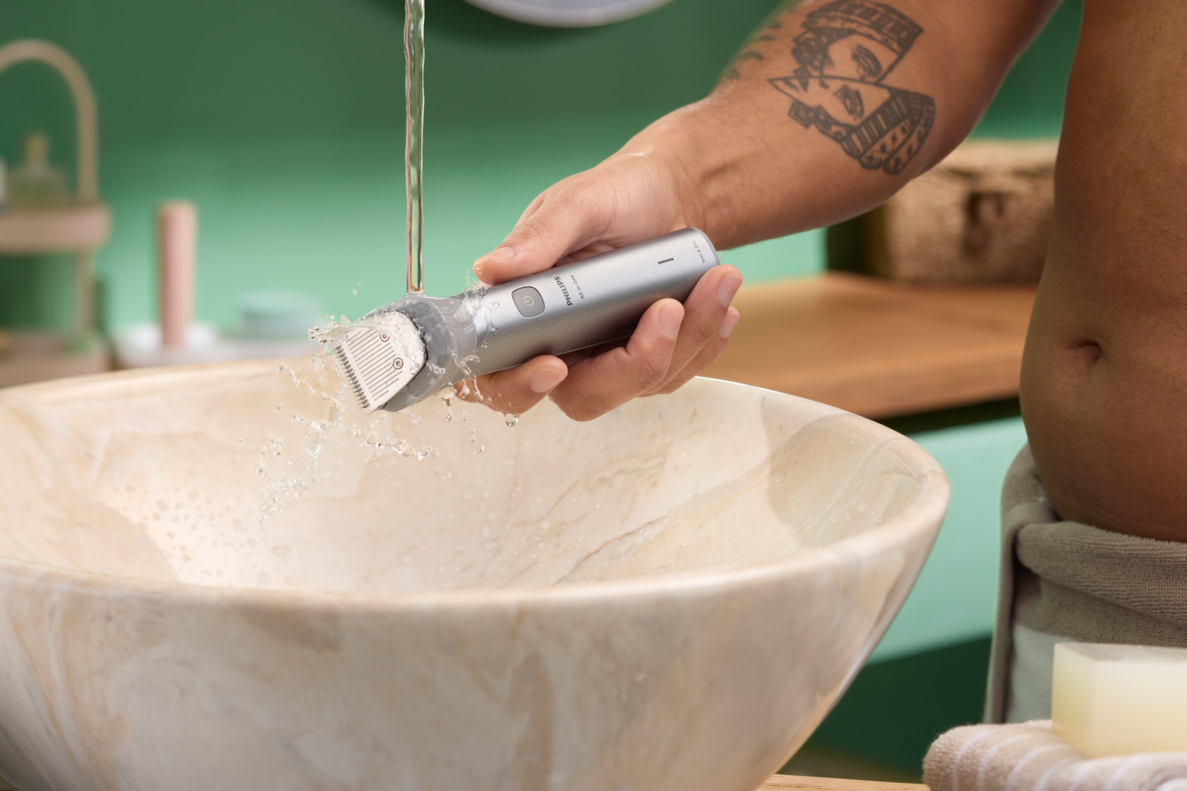 Philips Multifunktionstrimmer »Series 5000 MG5921/15« 10 Aufsätze 10-in-1-Trimmer für Gesicht, Körper und Kopfhaare