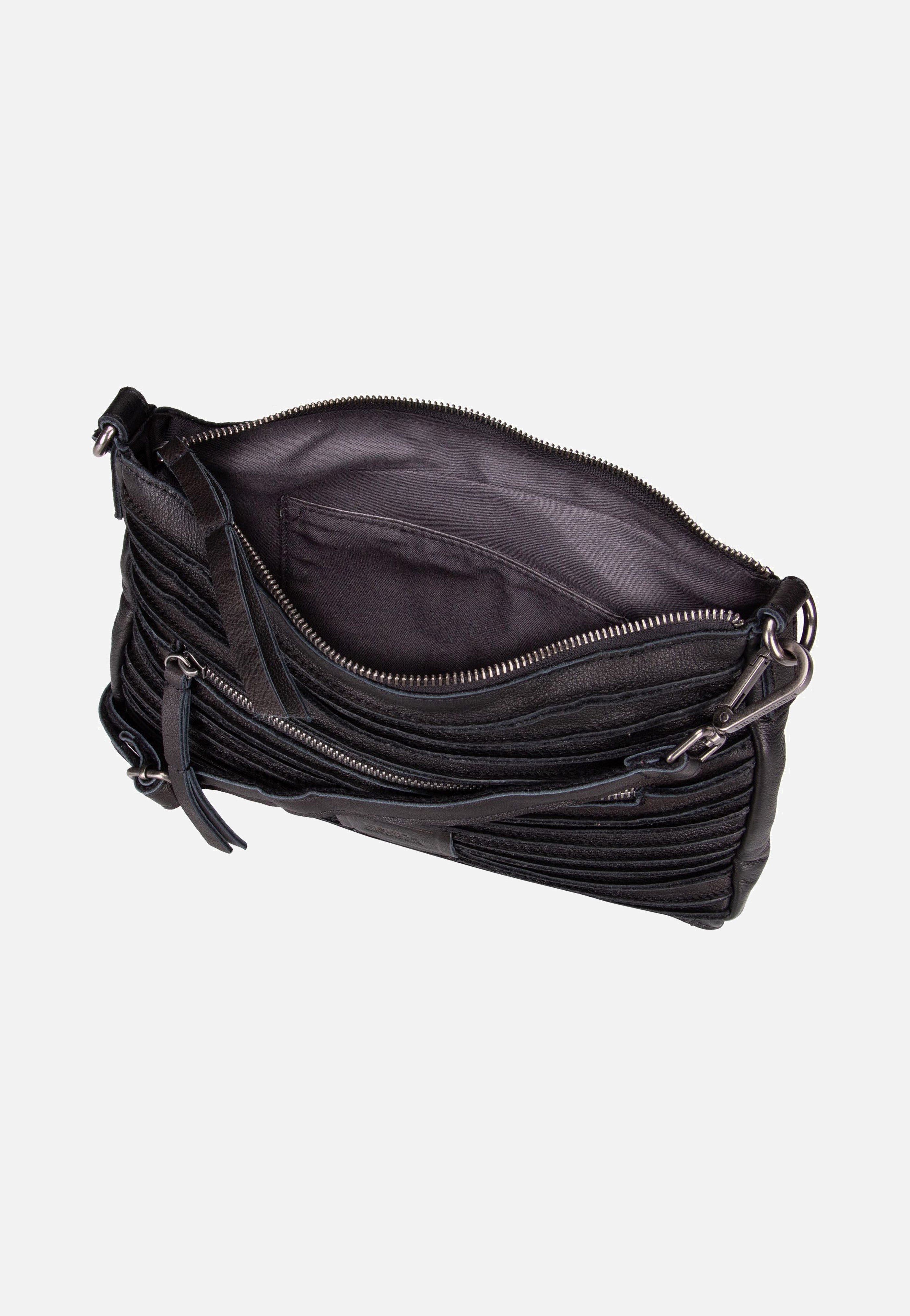 Riffel Crossbag Black - Crossbody Bag