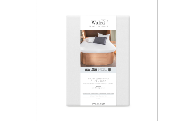 Walra Matratzenauflage Molton Cotton Cover Multifit weiß