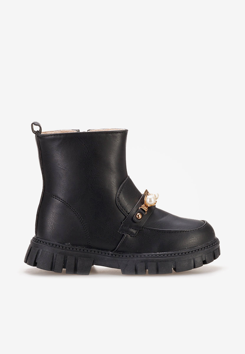 Bottines filles noires Chante