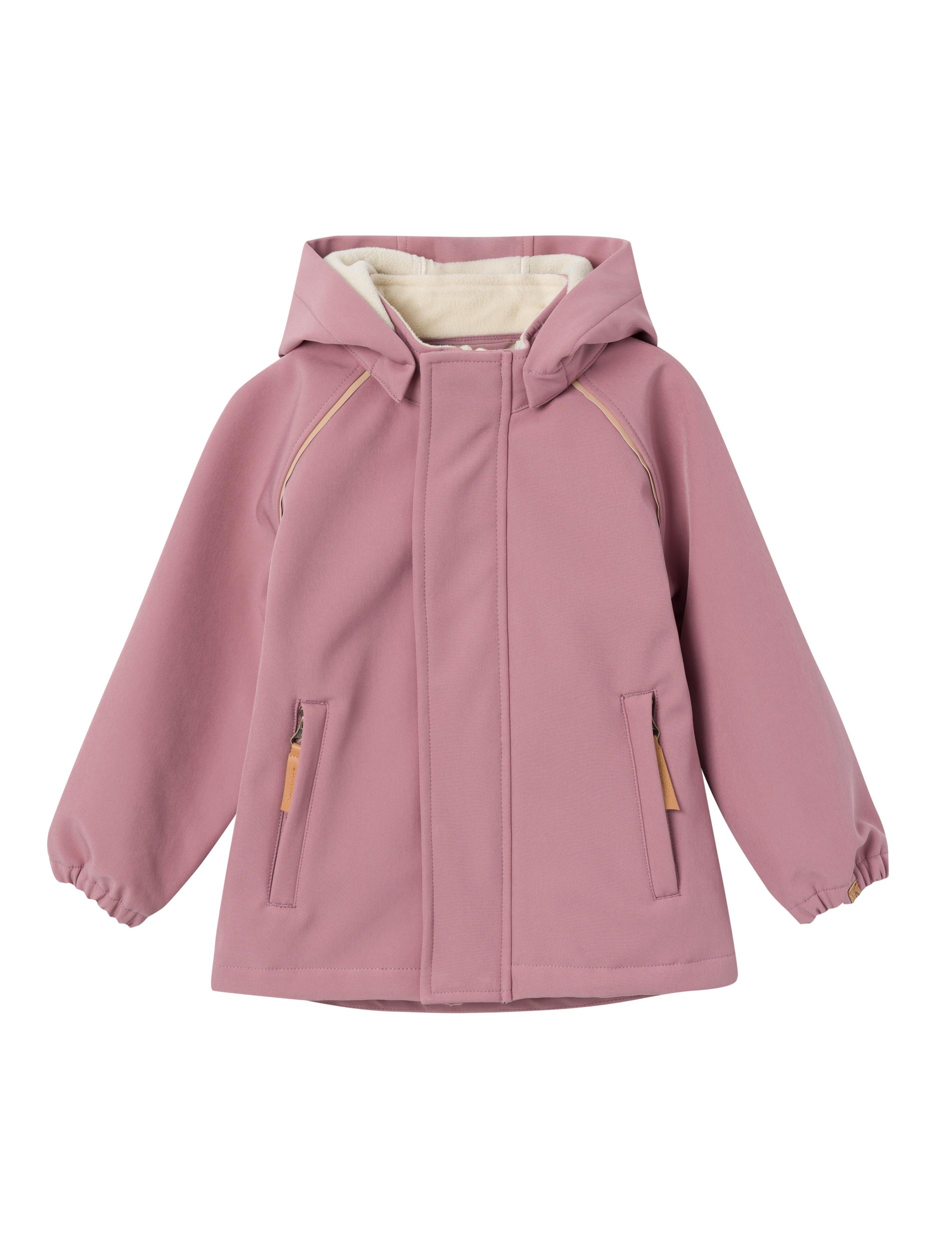Softshelljacke NMFLAALFA in nostalgia rose