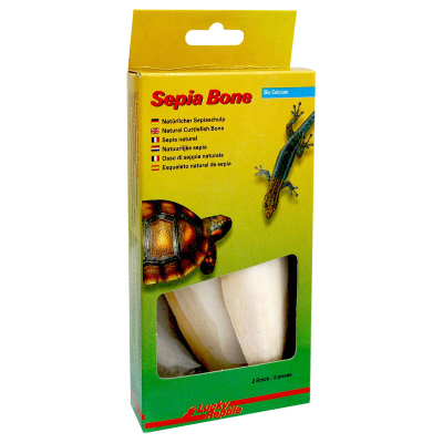 Lucky Reptile Sepia Bone Bio Calcium für Echsen & Schildkröten 2Stk