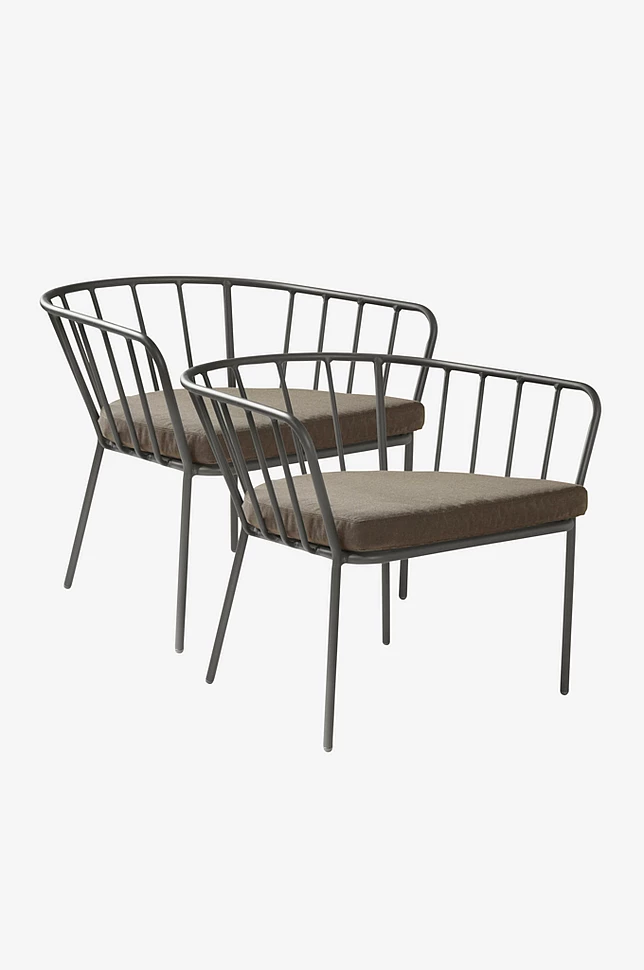 ANTIBES loungestol 2-pack