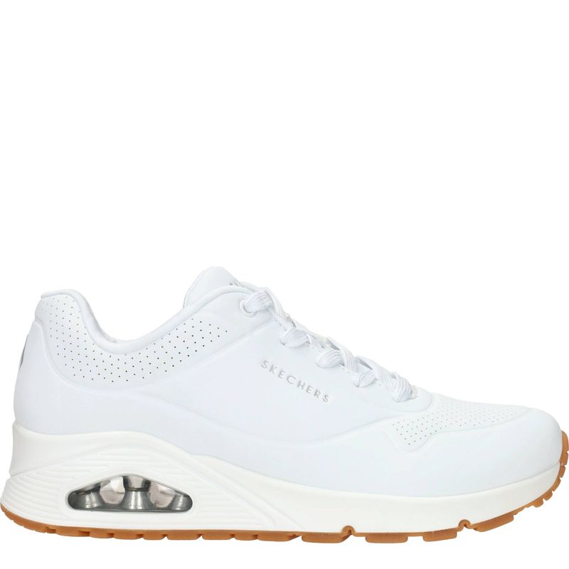 Skechers Uno Stand on Air Sneakers Wit Dames