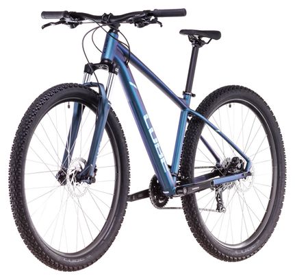 VTT Semi-Rigide Cube Aim One Shimano Acera/Tourney 8V 27.5'' Bleu Violet Starling Blur 2025