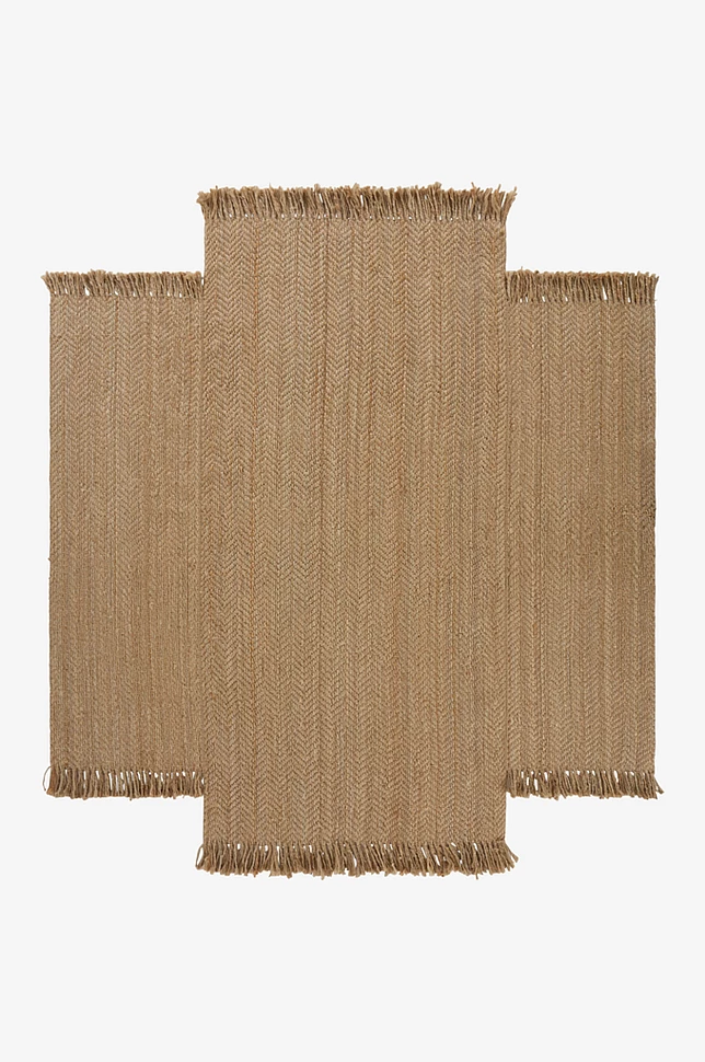 ZITA juteteppe 240x240 cm