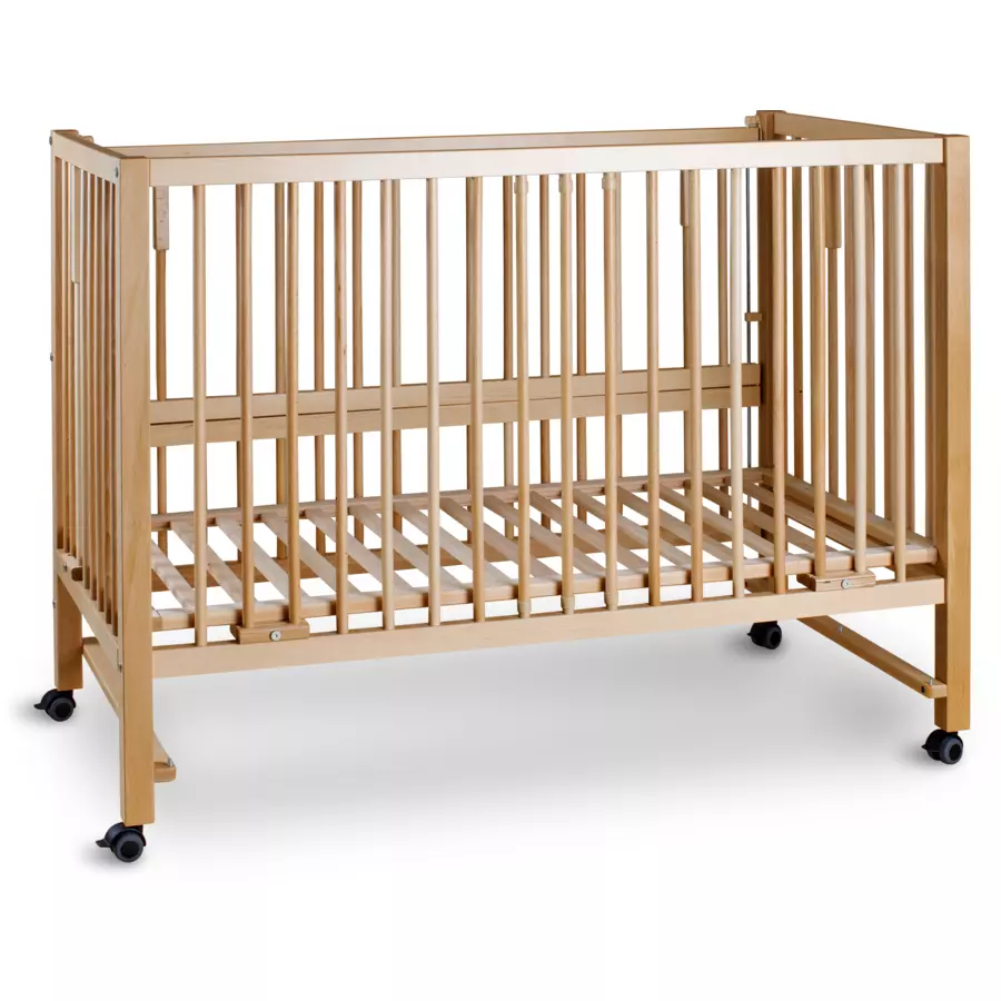 tiSsi® XXL Beistellbett  Kinderbett Hajo 60 x 120 cm natur