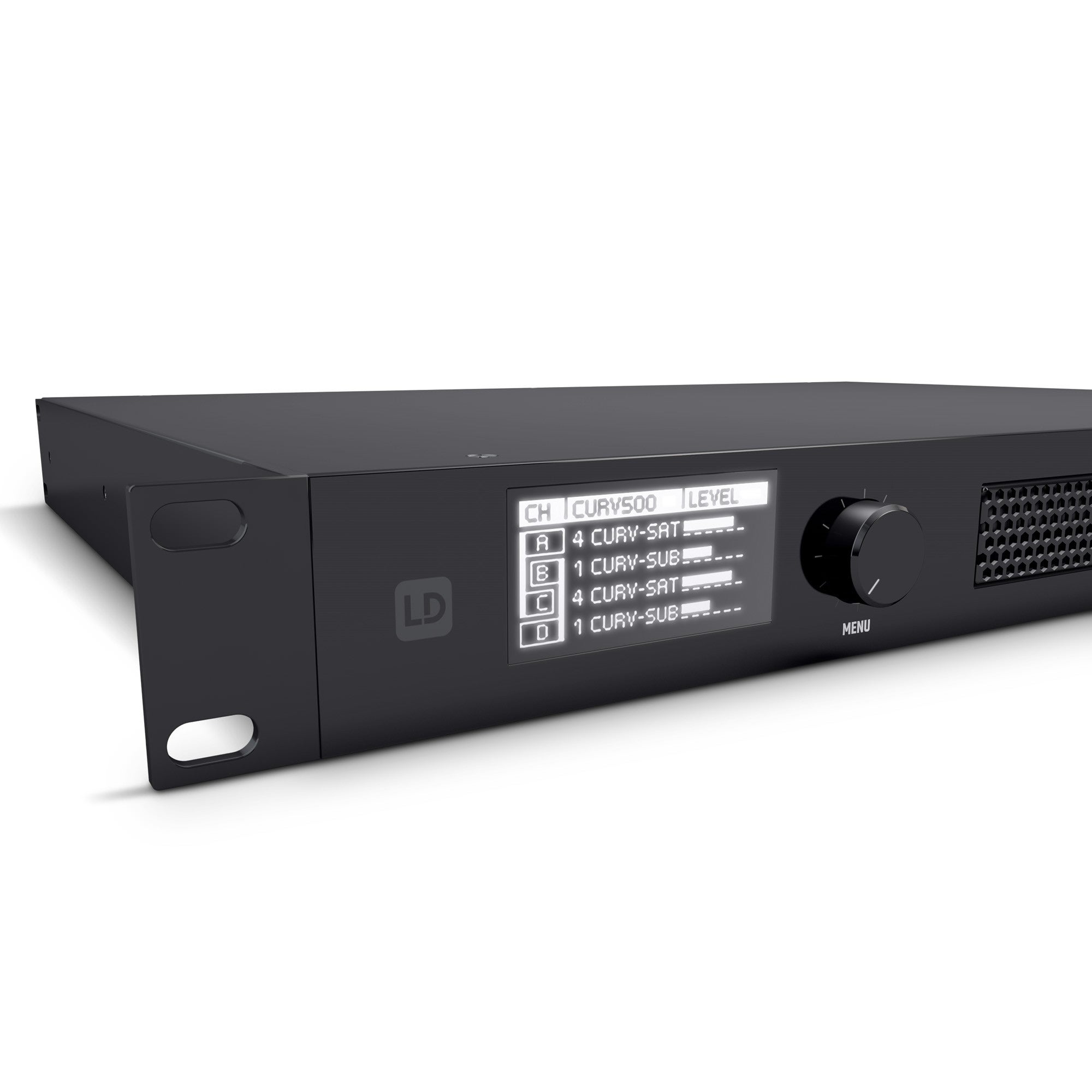 LD Systems CURV 500 IAMP 4-kanaals klasse D installatie versterker