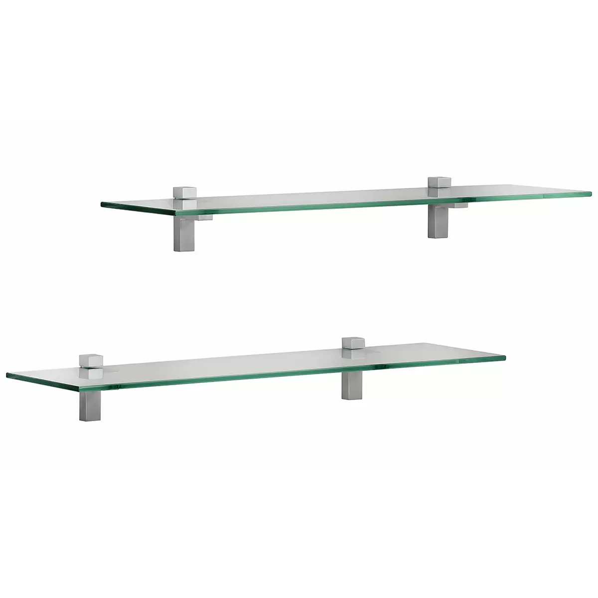 Wandregal 2er Set Silvaplana Transparent